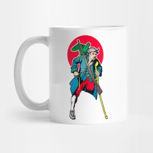 One-legged pirate and parrot Mug